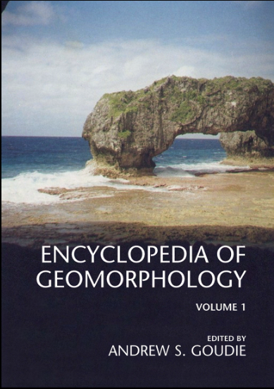 غلاف كتاب Encyclopedia of Geomorphology بقلم أندرو شو جودي غلاف كتاب Encyclopedia of Geomorphology بقلم أندرو شو جودي